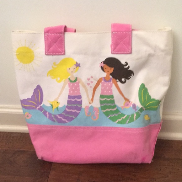 Pottery Barn Kids Other - Pottery Barn Mermaid bag with Necklace